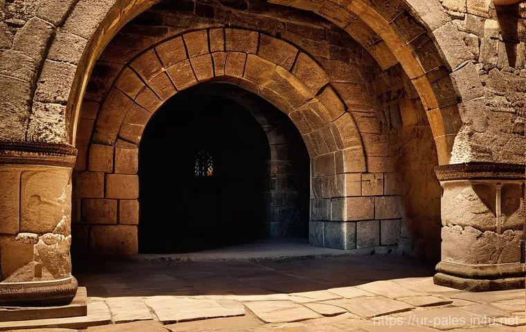 베들레헴의 성탄 교회 역사 - **Prompt 1: The Dawn of Devotion**
    "A deeply evocative scene inside an ancient, dimly lit stone ...